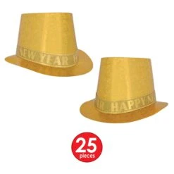 Topaz Happy New Year New Year's Eve Party Kit For 50 People 8 Topaz Happy New Year New Year's Eve Party Kit For 50 People -Bulk Party Supplies Shop 86143 50 i4 1