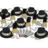 Platinum Gold New Year's Eve Party Kit For 50 People