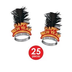 Red Onyx New Year's Eve Party Kit For 50 People 9 Red Onyx New Year's Eve Party Kit For 50 People -Bulk Party Supplies Shop 86198 50 i4 2