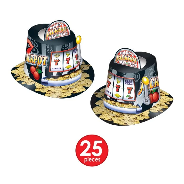 Jackpot New Year New Year's Eve Party Kit For 50 People 3 Jackpot New Year New Year's Eve Party Kit For 50 People - Image 3