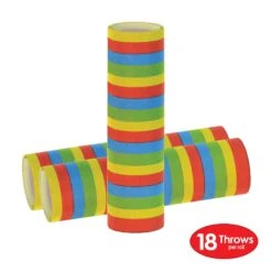 New Year's Eve FR Serpentine Throws- Multi-color (18 Per Roll) -Bulk Party Supplies Shop 88005 50 i4 1