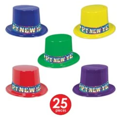 Rainbow Blast New Year's Eve Party Kit For 50 People -Bulk Party Supplies Shop 88010 50 i4 1