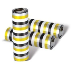 New Year's Eve Metallic Serpentine Throws (18 Per Roll)