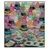 Neon Glow Super Bonanza New Year's Eve Party Kit For 100 People