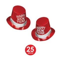 Simply Red New Year's Eve Party Kit For 50 People -Bulk Party Supplies Shop 88259 R50 i4 1 simply red asst for 50