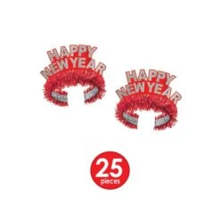 Simply Red New Year's Eve Party Kit For 50 People -Bulk Party Supplies Shop 88259 R50 i4 2 simply red asst for 50