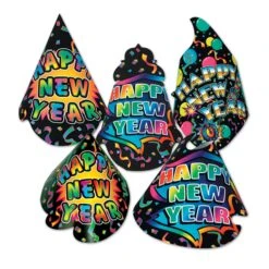 New Yorker New Year's Eve Party Hats (50 Per Case)