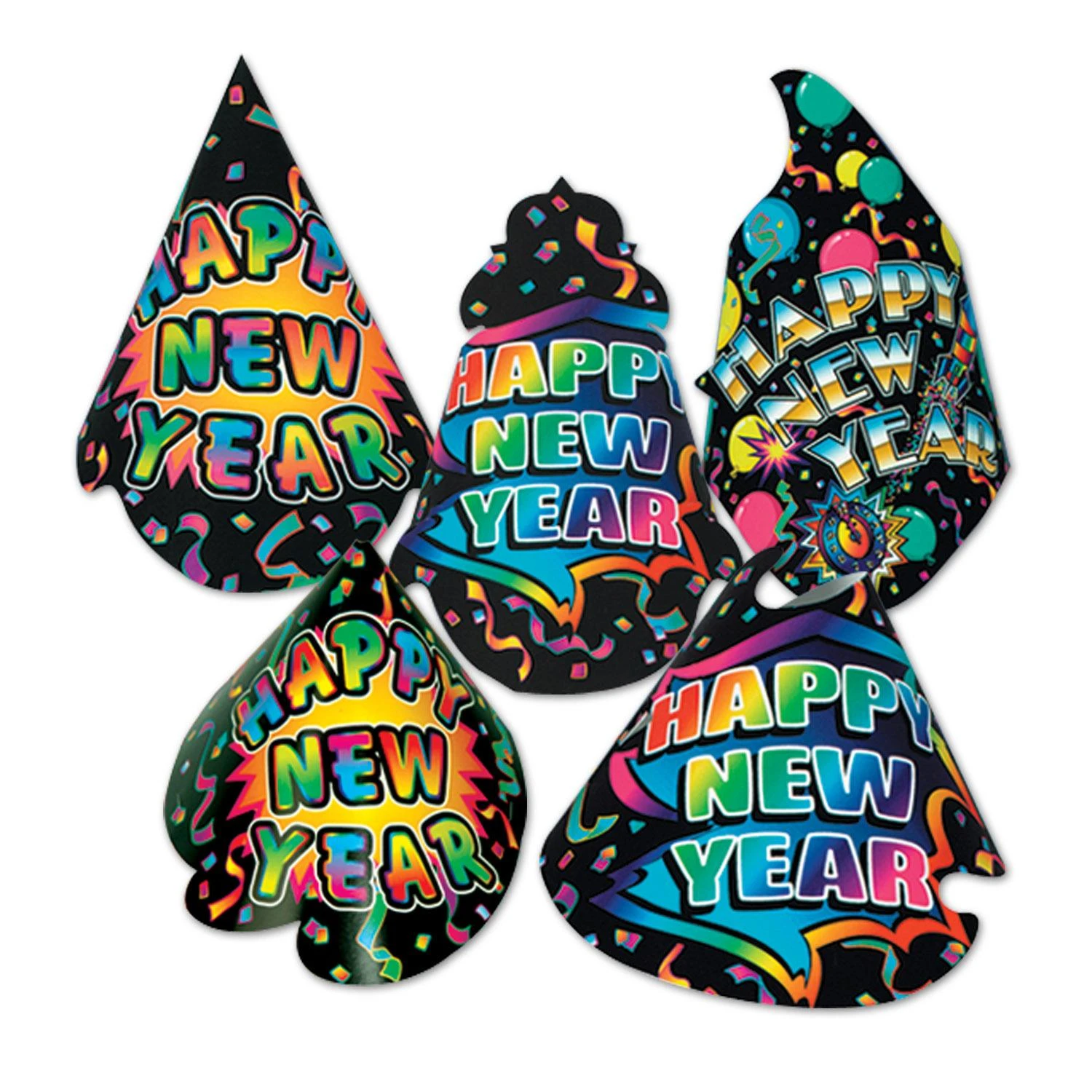 New Yorker New Year's Eve Party Hats (50 Per Case) 1 New Yorker New Year's Eve Party Hats (50 Per Case)