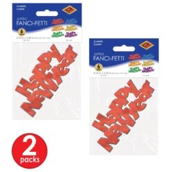 Multi-Color Jumbo Happy New Year Confetti (12 Packages) -Bulk Party Supplies Shop 88325 i3 1