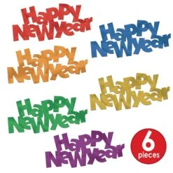 Multi-Color Jumbo Happy New Year Confetti (12 Packages) -Bulk Party Supplies Shop 88325 i4 f1e57de0 55d3 423a 8cca 36e81198ac20