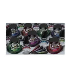 Cheers To The New Year New Year's Eve Party Kit For 50 People