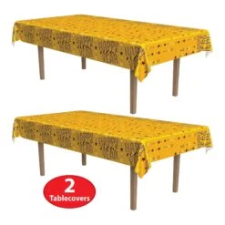 Metallic Happy New Year Tablecover -Bulk Party Supplies Shop 88404 i7 1