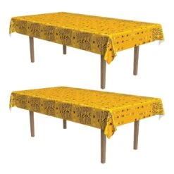 Metallic Happy New Year Tablecover -Bulk Party Supplies Shop 88404 i7