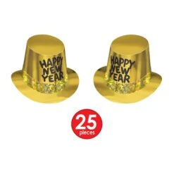 Gold Rush New Year's Eve Party Kit For 50 People -Bulk Party Supplies Shop 88448 50 i4 1
