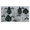 Sparkling Silver New Year's Eve Party Kit For 50 People -Bulk Party Supplies Shop 88569 50