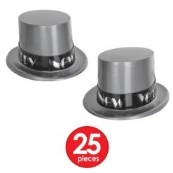 Simply Silver New Year's Eve Party Kit For 50 People -Bulk Party Supplies Shop 88573 50 i4 1