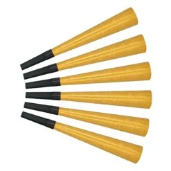 Swingin' Gold New Years Party Horns (100 Per Case)