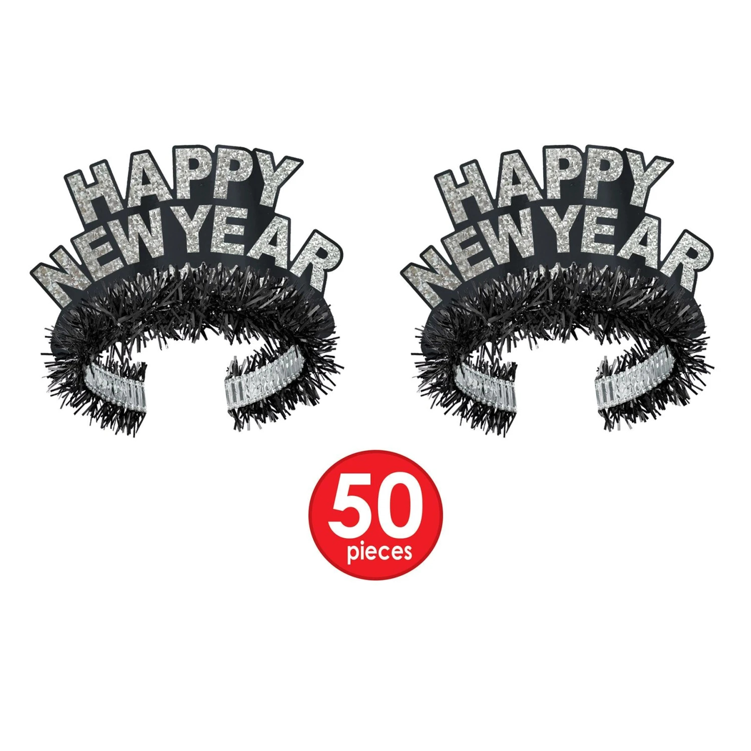 Showtime Silver New Year's Eve Party Kit For 100 People 4 Showtime Silver New Year's Eve Party Kit For 100 People - Image 4