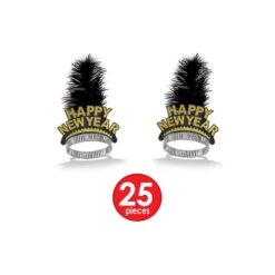 Gold Top Hat New Year's Eve Party Kit For 50 People 9 Gold Top Hat New Year's Eve Party Kit For 50 People -Bulk Party Supplies Shop 88683 50 i4 2