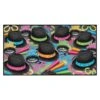 Neon Glow Chairman New Year's Eve Party Kit For 50 People