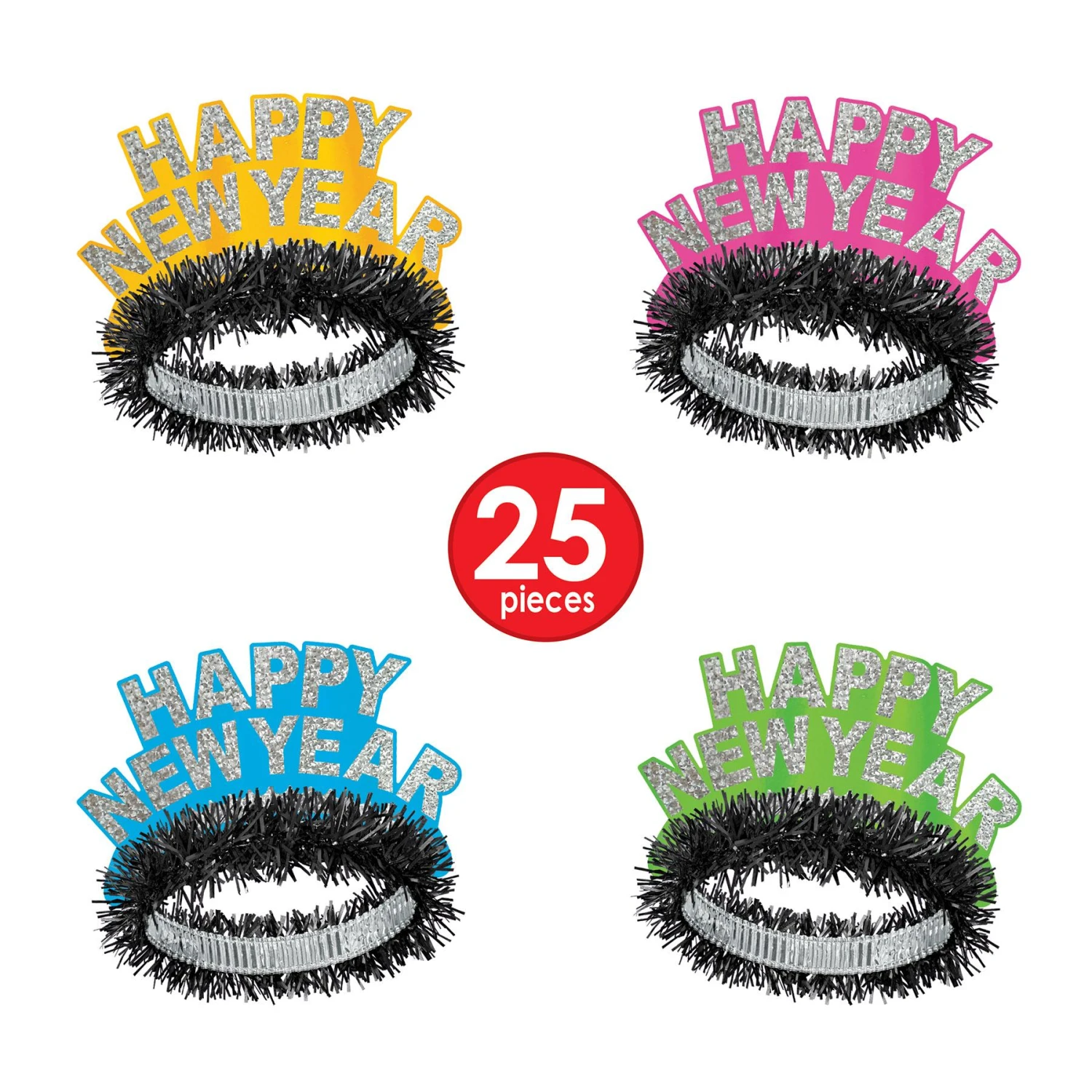 Neon Glow Chairman New Year's Eve Party Kit For 50 People 4 Neon Glow Chairman New Year's Eve Party Kit For 50 People - Image 4