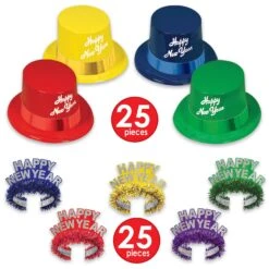 Legacy New Year's Eve Party Kit For 50 People -Bulk Party Supplies Shop 88780 50 i4 1