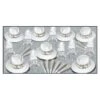 LA Swing Silver New Year's Eve Party Kit For 50 People 13 LA Swing Silver New Year's Eve Party Kit For 50 People -Bulk Party Supplies Shop 88807 S50
