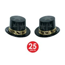 Gold New Year Star New Year's Eve Party Kit For 50 People -Bulk Party Supplies Shop 88832BKGD50 i4 1