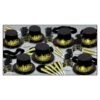 Gold Starry Night New Year's Eve Party Kit For 50 People 10 Gold Starry Night New Year's Eve Party Kit For 50 People -Bulk Party Supplies Shop 88870BKG50