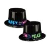 Neon New Years Party Topper Hat (25 Per Case) 2 Neon New Years Party Topper Hat (25 Per Case) -Bulk Party Supplies Shop 88904 25