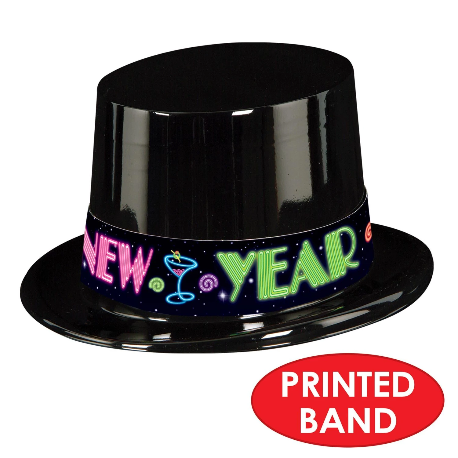 Neon New Years Party Topper Hat (25 Per Case) 3 Neon New Years Party Topper Hat (25 Per Case) - Image 3