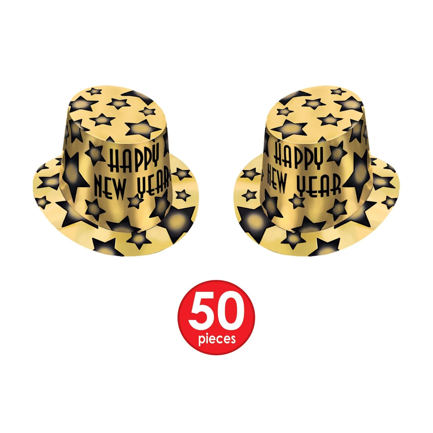 Gem-Star Deluxe Gold New Year's Eve Party Kit For 100 People 3 Gem-Star Deluxe Gold New Year's Eve Party Kit For 100 People - Image 3