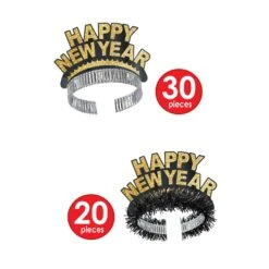 Gem-Star Deluxe Gold New Year's Eve Party Kit For 100 People 8 Gem-Star Deluxe Gold New Year's Eve Party Kit For 100 People -Bulk Party Supplies Shop 88906BKGD100 i4 2