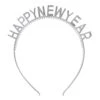 Silver Happy New Year Headbands (2 Per Package) -Bulk Party Supplies Shop 88923 S