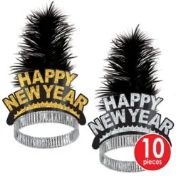 Silver Gold Super Deluxe New Year's Eve Party Kit For 100 People -Bulk Party Supplies Shop 88938 100 i4 5