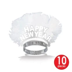 Chairman White New Year's Eve Party Kit For 50 People 12 Chairman White New Year's Eve Party Kit For 50 People -Bulk Party Supplies Shop 88939 W50 i4 5