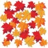 Thanksgiving Deluxe Fabric Autumn Leaves (48 Per Package) 11 Thanksgiving Deluxe Fabric Autumn Leaves (48 Per Package) -Bulk Party Supplies Shop 90014