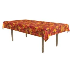 Thanksgiving Fall Leaf Tablecover