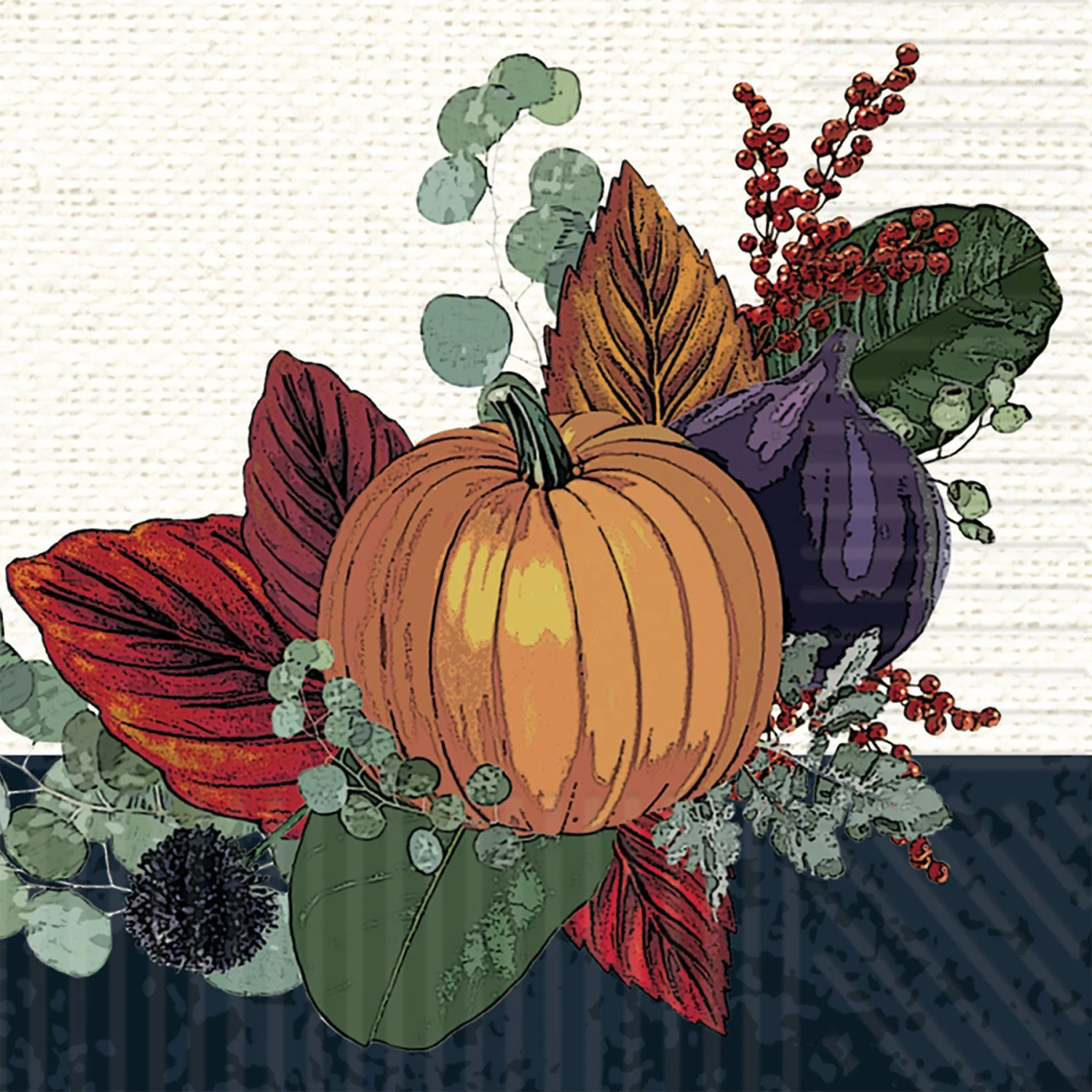Fall Thanksgiving Guest Towels (16 Per Package) 2 Fall Thanksgiving Guest Towels (16 Per Package) - Image 2