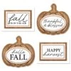Fall Signs (4 Per Package) -Bulk Party Supplies Shop 90028