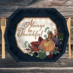 Fall Thanksgiving Dinner Plates (8 Per Package) -Bulk Party Supplies Shop 90030 i2