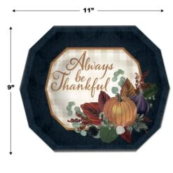 Fall Thanksgiving Dinner Plates (8 Per Package) -Bulk Party Supplies Shop 90030 i5