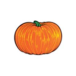 Mini Pumpkin Cutout Decorations (10 Per Package)