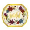 Friendsgiving Paper Plates 7.5 Inch (8 Per Package) -Bulk Party Supplies Shop 90307