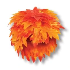 Thanksgiving Fall Leaf Wig