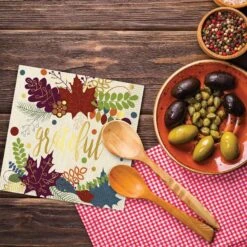 Friendsgiving Luncheon Napkins (16 Per Package) -Bulk Party Supplies Shop 90358 i2