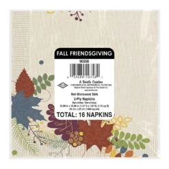 Friendsgiving Luncheon Napkins (16 Per Package) -Bulk Party Supplies Shop 90358 i3