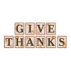 Thanksgiving Give Thanks Streamer