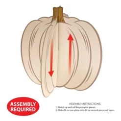 3-D Pumpkin Centerpieces (3 Per Package) 11 3-D Pumpkin Centerpieces (3 Per Package) -Bulk Party Supplies Shop 90520 i6 3 d pumpkin centerpieces