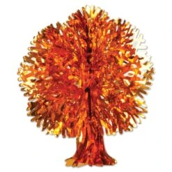 Thanksgiving Metallic Fall Tree